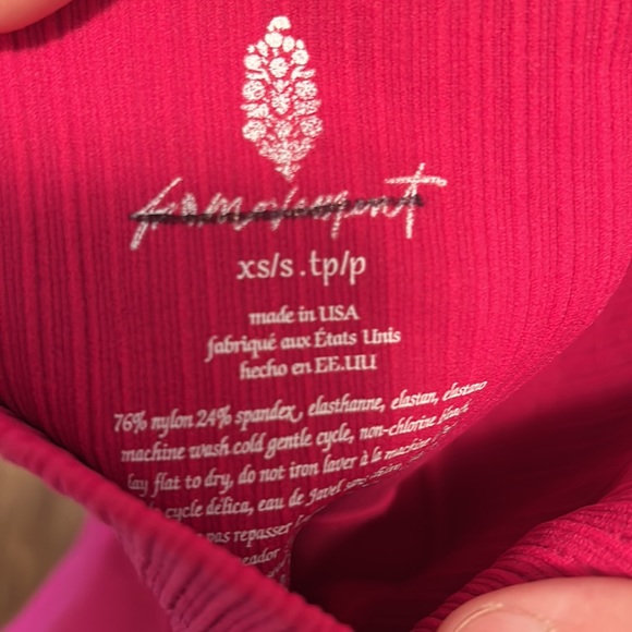 NWOT Free People Good Karma Leggings - Picture 8 of 8